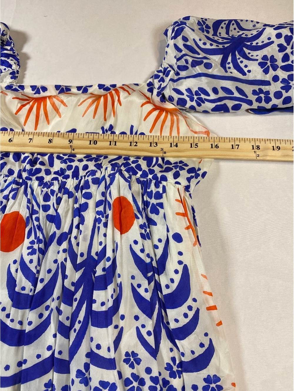 Farm Rio Afternoon Breeze Caftan Midi Dress Size S - Picture 4 of 10